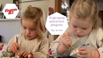 VI GÅR IGANG MED AT LAVE JULEGAVER