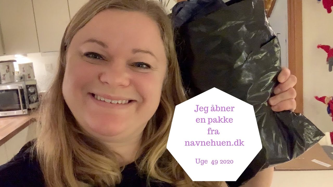 JEG ÅBNER EN PAKKE FRA NAVNEHUEN.DK - REKLAME