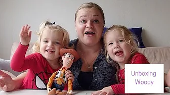 Unboxing Woody figur DANSK