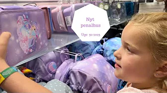 SHOPPER NYT PENALHUS TIL FØRSTE SKOLEDAG