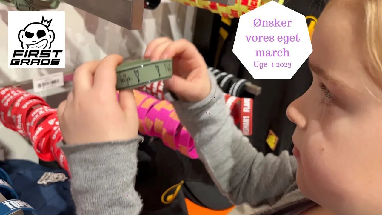 VI ØNSKER OS MERCH HOS FIRST GRADE