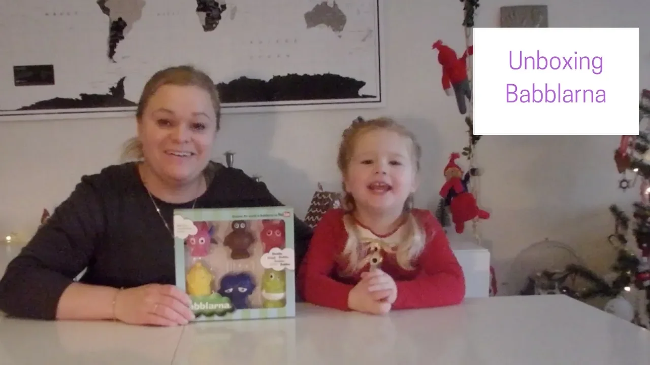 Unboxing Babblarna Figure DANSK