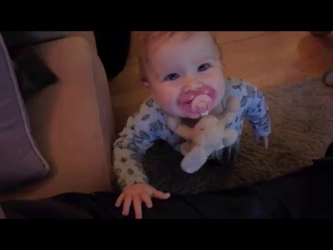 Hidding in the laundry basket