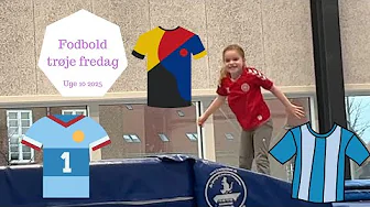 Fodbold Trøje FREDAG
