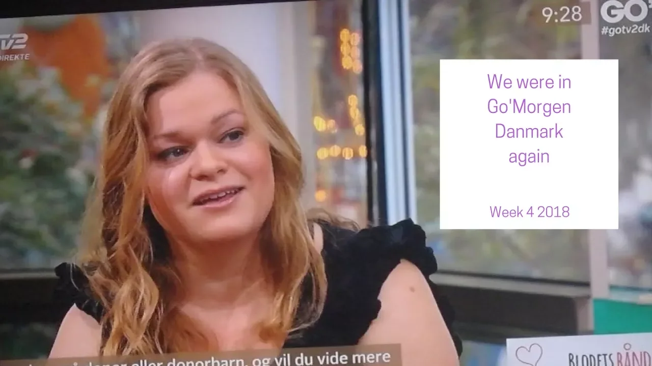 We were on Go'Morgen Danmark again