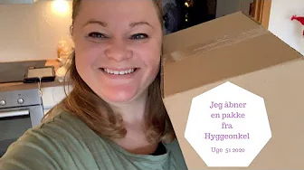 JEG ÅBNER EN PAKKE FRA HYGGEONKEL