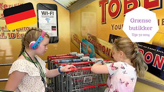 FØRSTE gang vi er i GRÆNSE Butikker