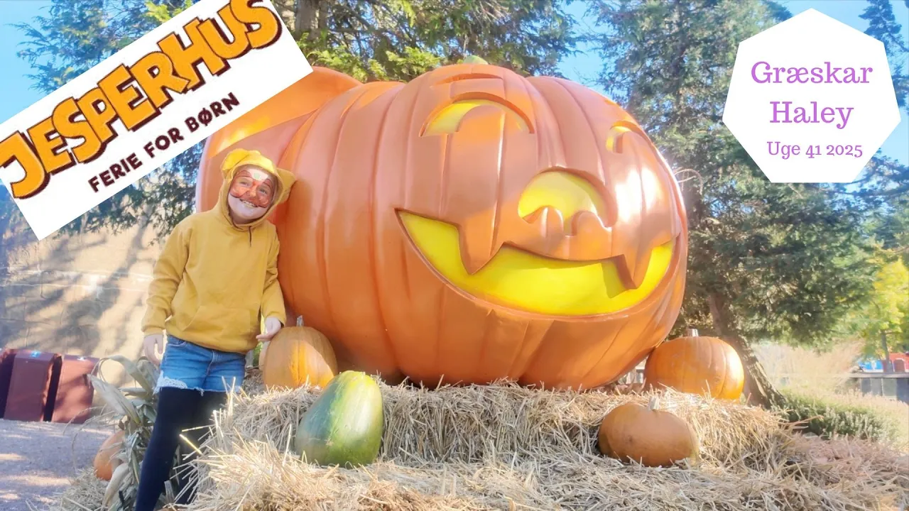Haley bliver Forvandlet til et Græskar i JESPERHUS