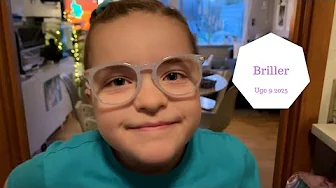 Endelig får 8 årige Haley sine BRILLER