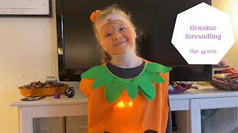 FORVANDLER MIN 8 ÅRIGE ZOE TIL GRÆSKAR