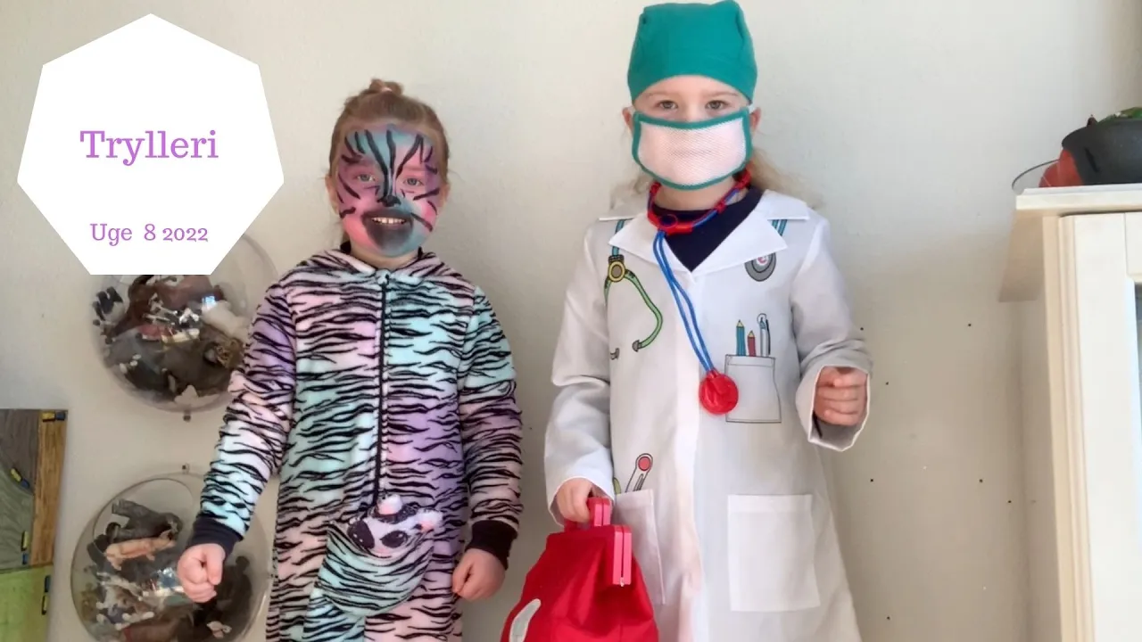 123 PIGERNE BLIVER KLÆDT UD TIL FASTELAVN