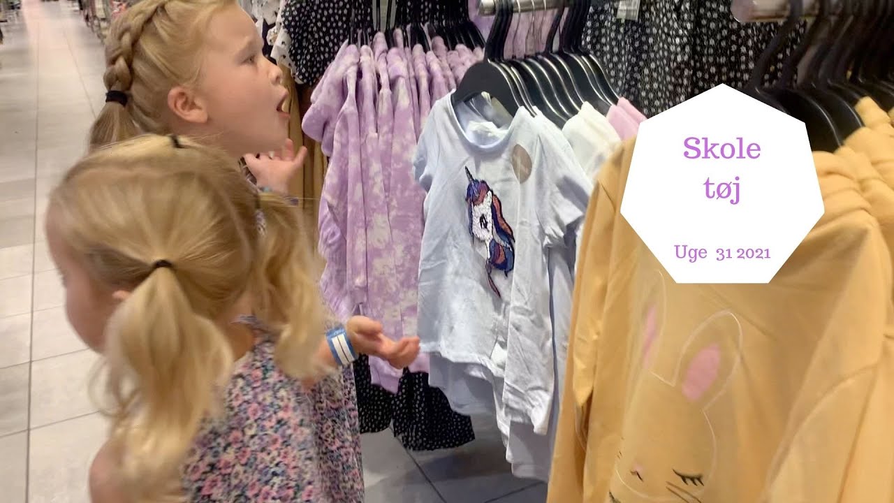 ZOE KØBER NYT TØJ TIL FØRSTE SKOLEDAG