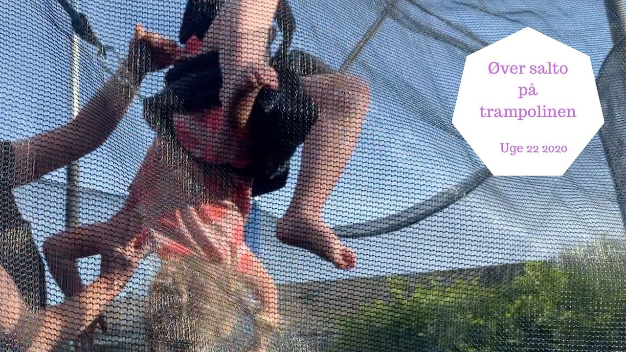 ØVER SALTO PÅ TRAMPOLIN