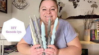 DIY SNOEDE LYS