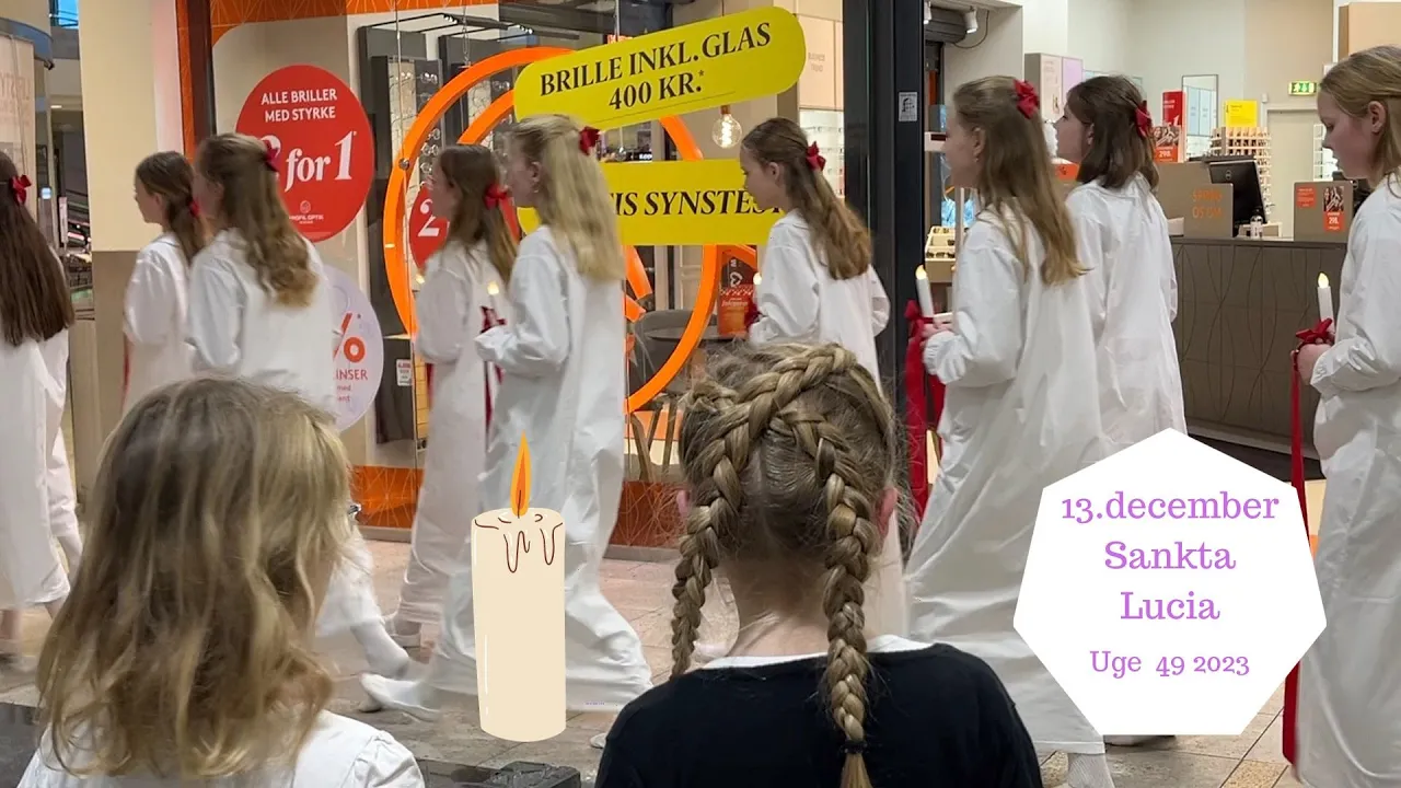 13. DECEMBER SANKTA LUCIA OG TRAMPOLIN