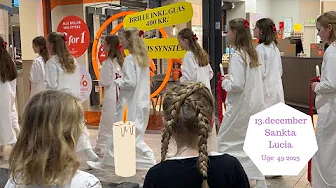 13. DECEMBER SANKTA LUCIA OG TRAMPOLIN