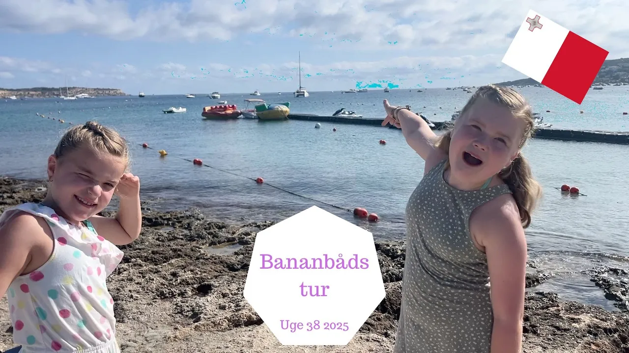 Vi skal ud på vandet i en Bananbåd