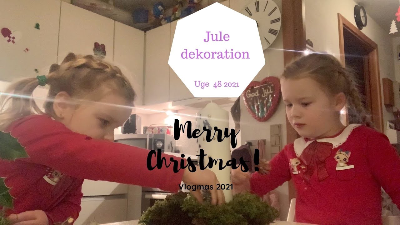 PIGERNE LAVER JULE DEKORATION