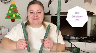 DIY JULETRÆ LYS