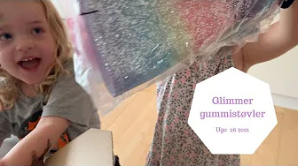 PIGERNE FÅR DE FLOTTESTE GLIMMER GUMMISTØVLER