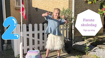 Haleys FØRSTE SKOLEDAG i 2. klasse