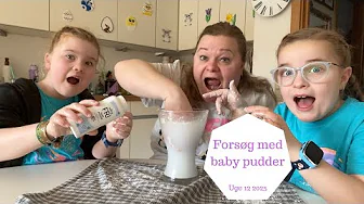 Forsøg med Baby Pudder