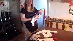 DIY Valentine's Day heart shirt