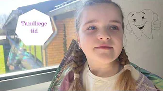 Begge piger skal til tandlægen