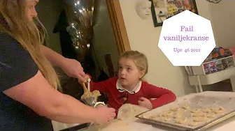 VI LAVER VANILJEKRANSE - KÆMPE FAIL