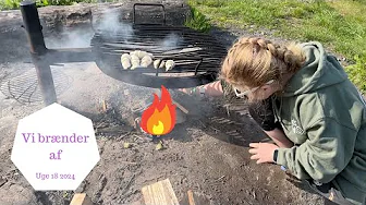 FEJRE 1.  MAJ MED BÅL VED HIMMELSØEN