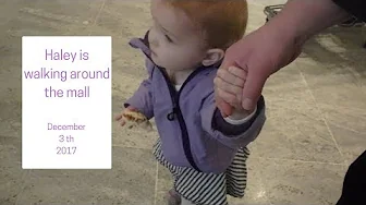 Haley is walking around the mall (Day 3th of our daily vlogmas 2017)