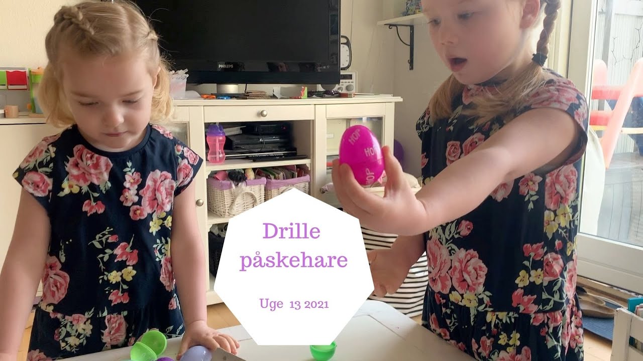 PÅSKEHAREN HAR DRILLET OS OG GEMT PÅSKEÆG