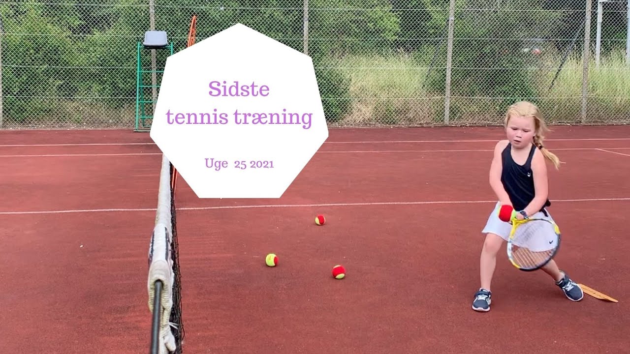 MOR OG ZOE DAG - SIDSTE TENNIS INDEN SOMMERFERIEN
