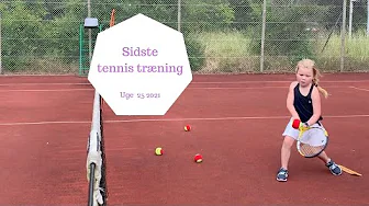 MOR OG ZOE DAG - SIDSTE TENNIS INDEN SOMMERFERIEN