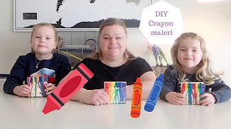 DIY CRAYON MALERI