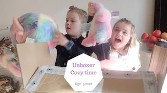 UNBOXDER COZY TIME BAMSER FRA ANDEMORSVERDEN