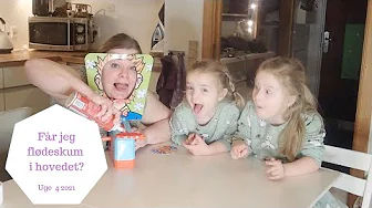 VI SPILLER SPLAT OG JEG FÅR FLØDESKUM I HOVEDET