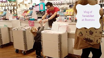 Vlog of Feriebillet at Rostorv in the Winter Break or Vinterferien