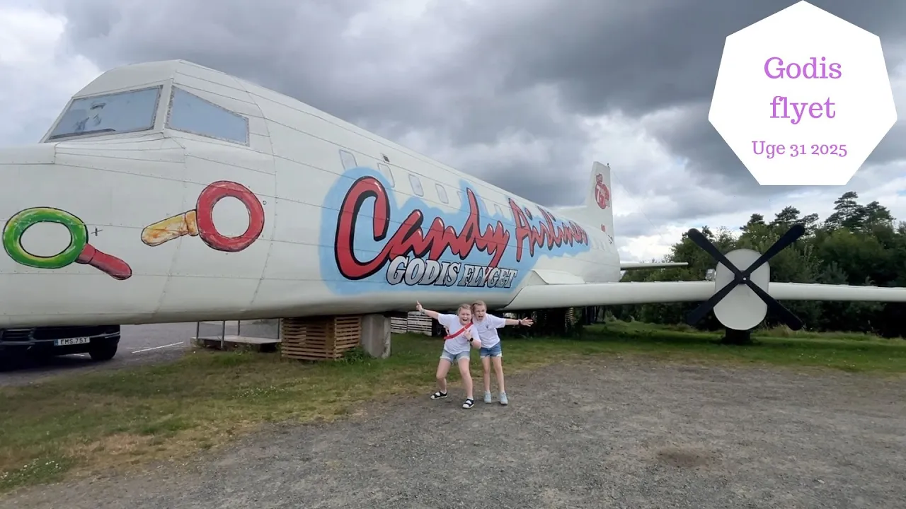Vi tager til Godis Flyet