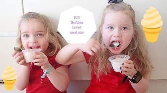DIY SOFTICE LAVET MED SNE