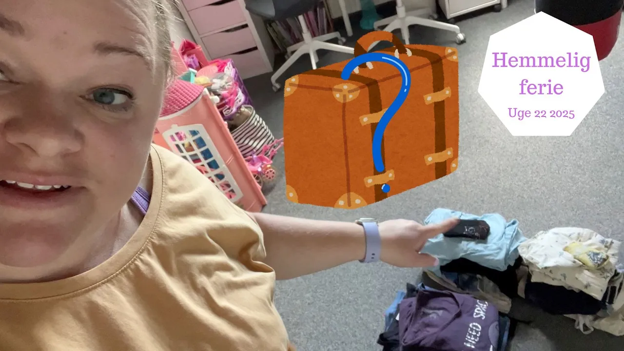 Zoe er SYG - Pakker til en HEMMELIG Ferie