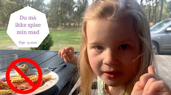 VI SPISER AFTENSMAD PÅ VORES TERRASSE