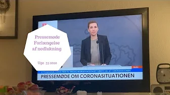 PRESSEMØDE MED METTE FREDERIKSEN - FORLÆNGELSE AF NEDLUKNING AF DANMARK INDTIL 17. JANUAR 2021