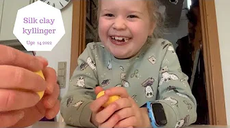 VI LAVER PÅSKE KYLLINGER AF SILK CLAY