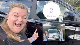Vi køber endelig en NY BIL