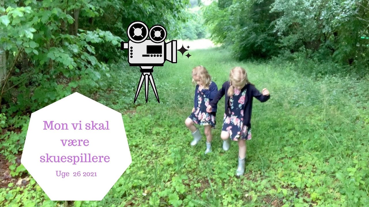 VI SKAL VÆRE MED I EN REKLAME I DAG