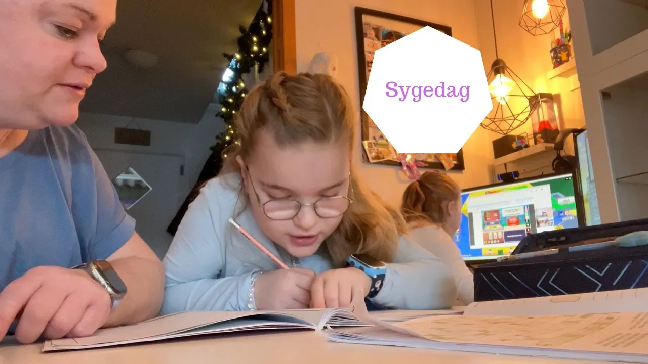 Sygedag med hjemmeskole