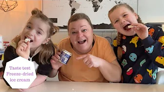 TASTE TEST - FREEZE-DRIED ICE CREAM