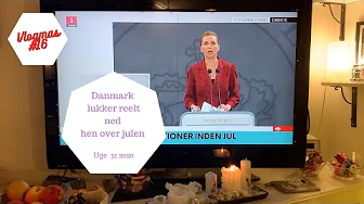 DANMARK LUKKER REELT NED HEN OVER JULEN - STATSMINISTER METTE FREDERIKSEN HOLDER PRESSEMEDDELELSE
