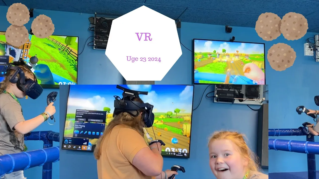 VI SKYDER MED FRIKADELLER I VR I JESPERHUS